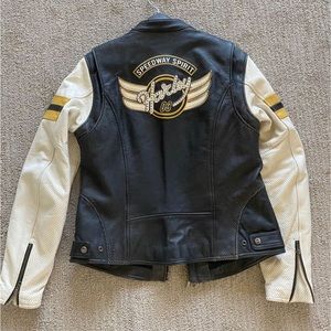 Women’s Harley-Davidson leather riding jacket